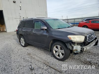 Czwarte zdjęcie samochodu z boku: 2009 TOYOTA HIGHLANDER LIMITED VIN:JTEES42A392119722 - miniatura