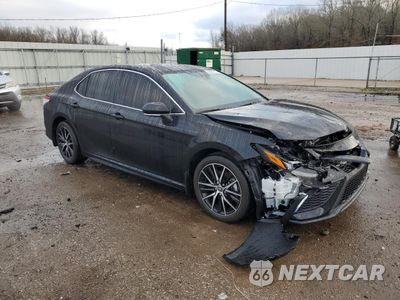 Czwarte zdjęcie samochodu z boku: 2023 TOYOTA CAMRY SE NIGHT SHADE VIN:4T1G11AK3PU805488 - miniatura