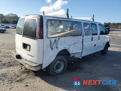 Trzecie zdjęcie samochodu z tyłu: 2000 CHEVROLET EXPRESS G3500 VIN:1GAHG39R5Y1273516 - miniatura