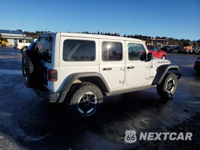 Trzecie zdjęcie samochodu z tyłu: 2021 JEEP WRANGLER UNLIMITED RUBICON VIN:1C4HJXFGXMW728148 - miniatura