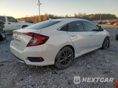 Trzecie zdjęcie samochodu z tyłu: 2020 HONDA CIVIC EX VIN:19XFC1F33LE024703 - miniatura