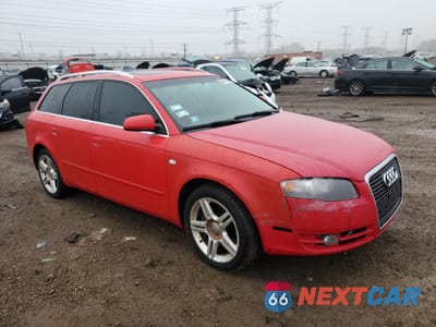 Czwarte zdjęcie samochodu z boku: 2007 AUDI A4 2.0T AVANT QUATTRO VIN:WAUKF78E37A259129 - miniatura