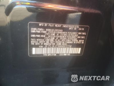 Zdjęcie 13 z 13 samochodu: 2017 SUBARU FORESTER 2.5I LIMITED VIN:JF2SJAJC8HH483224 - miniatura