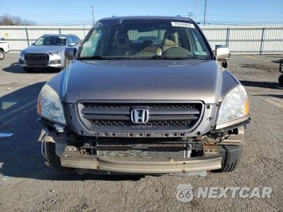 Piąte zdjęcie samochodu w środku: 2003 HONDA PILOT EXL VIN:2HKYF18643H567111 - miniatura