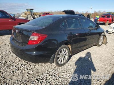 Trzecie zdjęcie samochodu z tyłu: 2012 HONDA CIVIC EXL VIN:2HGFB2F95CH569448 - miniatura