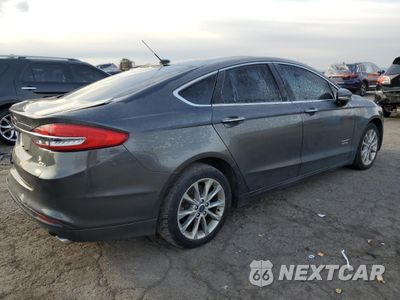 Trzecie zdjęcie samochodu z tyłu: 2017 FORD FUSION SE PHEV VIN:3FA6P0PU0HR331600 - miniatura