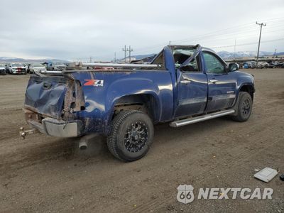 Trzecie zdjęcie samochodu z tyłu: 2012 GMC SIERRA K1500 SLE VIN:3GTP2VE7XCG286211 - miniatura