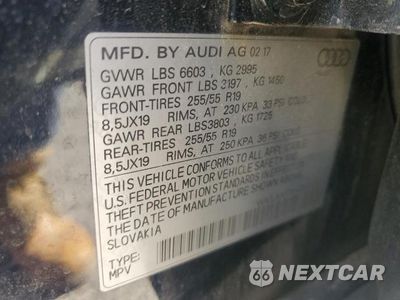 Zdjęcie 14 z 14 samochodu: 2017 AUDI Q7 PREMIUM PLUS VIN:WA1LAAF79HD044307 - miniatura