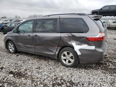 Drugie zdjęcie samochodu z przodu: 2016 TOYOTA SIENNA LE VIN:5TDKK3DC6GS755699 - miniatura