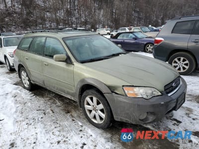 Czwarte zdjęcie samochodu z boku: 2006 SUBARU LEGACY OUTBACK 2.5I LIMITED VIN:4S4BP62C667357046 - miniatura