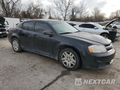 Czwarte zdjęcie samochodu z boku: 2014 DODGE AVENGER SE VIN:1C3CDZAB3EN165447 - miniatura