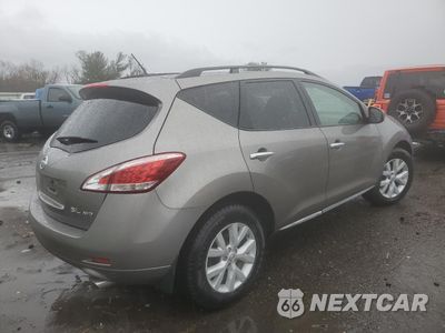 Trzecie zdjęcie samochodu z tyłu: 2012 NISSAN MURANO S VIN:JN8AZ1MW8CW208499 - miniatura