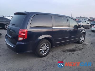 Trzecie zdjęcie samochodu z tyłu: 2014 DODGE GRAND CARAVAN SE VIN:2C4RDGBGXER187887 - miniatura