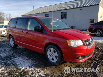 Czwarte zdjęcie samochodu z boku: 2013 DODGE GRAND CARAVAN SE VIN:2C4RDGBG9DR619190 - miniatura