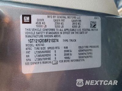 Zdjęcie 14 z 14 samochodu: 2011 GMC SIERRA K2500 SLT VIN:1GT121C83BF210274 - miniatura