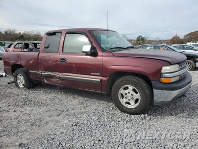 Czwarte zdjęcie samochodu z boku: 1999 CHEVROLET SILVERADO C1500 VIN:2GCEC19T3X1129977 - miniatura