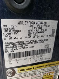 Zdjęcie 15 z 16 samochodu: 2015 FORD EXPEDITION XLT VIN:1FMJU1HT9FEF35607 - miniatura