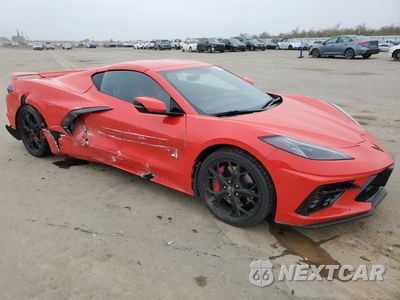 Czwarte zdjęcie samochodu z boku: 2021 CHEVROLET CORVETTE STINGRAY 2LT VIN:1G1YB2D43M5106403 - miniatura