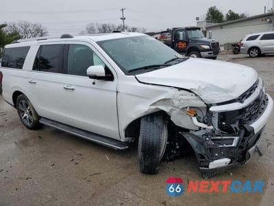 Czwarte zdjęcie samochodu z boku: 2022 FORD EXPEDITION MAX LIMITED VIN:1FMJK2AT1NEA29452 - miniatura