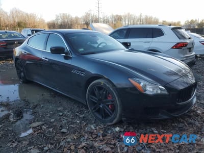 Czwarte zdjęcie samochodu z boku: 2014 MASERATI QUATTROPORTE S VIN:ZAM56RRA9E1097118 - miniatura