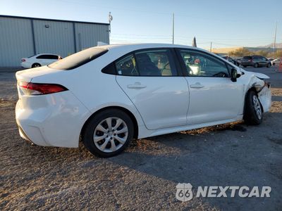 Trzecie zdjęcie samochodu z tyłu: 2021 TOYOTA COROLLA LE VIN:5YFEPMAE6MP164447 - miniatura