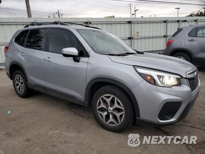 Czwarte zdjęcie samochodu z boku: 2020 SUBARU FORESTER PREMIUM VIN:JF2SKAJC4LH420157 - miniatura