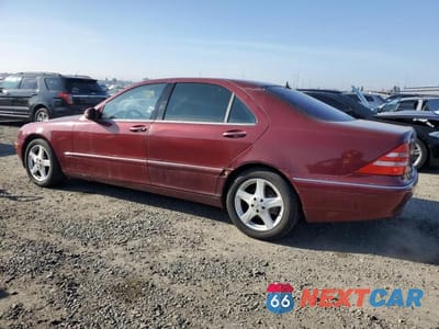 Drugie zdjęcie samochodu z przodu: 2001 MERCEDES-BENZ S 500 VIN:WDBNG75J11A146557 - miniatura