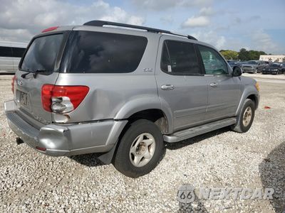 Trzecie zdjęcie samochodu z tyłu: 2001 TOYOTA SEQUOIA SR5 VIN:5TDBT44A41S033611 - miniatura