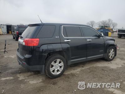 Trzecie zdjęcie samochodu z tyłu: 2012 GMC TERRAIN SLE VIN:2GKALMEK7C6199660 - miniatura
