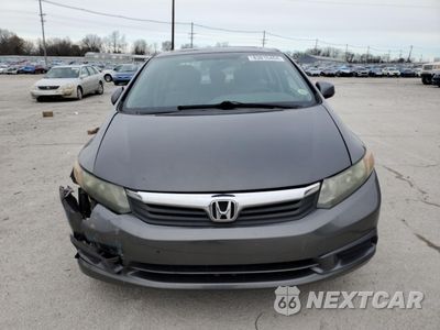Piąte zdjęcie samochodu w środku: 2012 HONDA CIVIC EX VIN:2HGFB2F8XCH602418 - miniatura