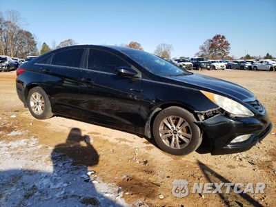 Czwarte zdjęcie samochodu z boku: 2013 HYUNDAI SONATA GLS VIN:5NPEB4AC9DH791427 - miniatura