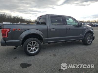 Trzecie zdjęcie samochodu z tyłu: 2015 FORD F150 SUPERCREW VIN:1FTEW1EG2FFC10119 - miniatura