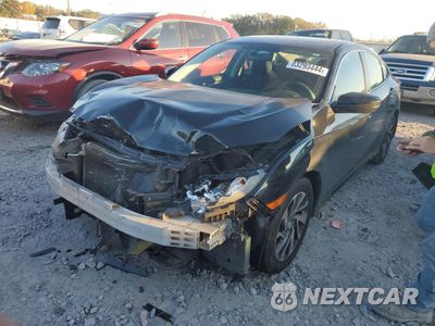 2017 HONDA CIVIC EX 19XFC2F75HE011452 - główne zdjęcie licytacji z USA - miniatura