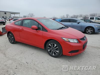Czwarte zdjęcie samochodu z boku: 2013 HONDA CIVIC EX VIN:2HGFG3A83DH502130 - miniatura