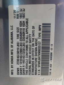 Zdjęcie 16 z 17 samochodu: 2021 HONDA ODYSSEY EXL VIN:5FNRL6H7XMB035137 - miniatura