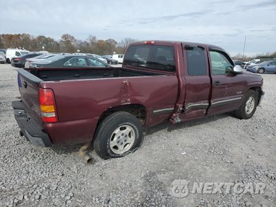 Trzecie zdjęcie samochodu z tyłu: 1999 CHEVROLET SILVERADO C1500 VIN:2GCEC19T3X1129977 - miniatura