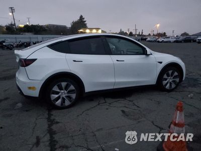 Trzecie zdjęcie samochodu z tyłu: 2022 TESLA MODEL Y VIN:7SAYGDEE4NF364721 - miniatura