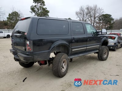 Trzecie zdjęcie samochodu z tyłu: 2003 FORD EXCURSION LIMITED VIN:1FMSU43P83ED55014 - miniatura