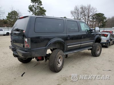 Trzecie zdjęcie samochodu z tyłu: 2003 FORD EXCURSION LIMITED VIN:1FMSU43P83ED55014 - miniatura