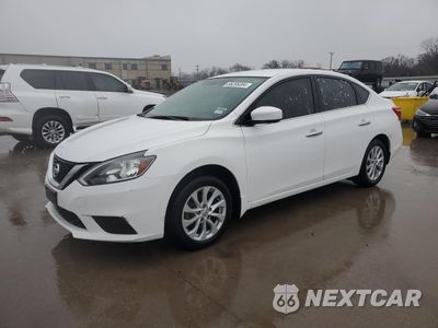 2019 NISSAN SENTRA S 3N1AB7AP4KY245625 - główne zdjęcie licytacji z USA - miniatura