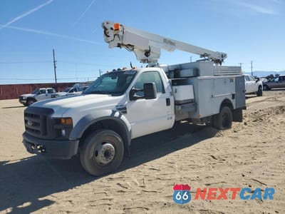 2008 FORD F450 SD - BUCKET TRUCK *** PRIOR FLEET *** 1FD4F46Y58EC32480 - główne zdjęcie licytacji z USA - miniatura