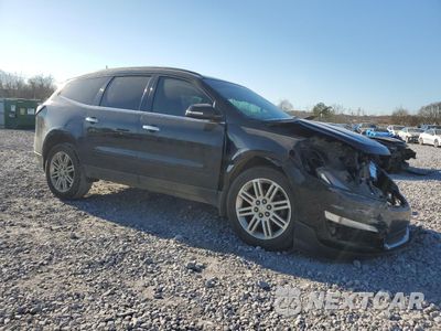 Czwarte zdjęcie samochodu z boku: 2016 CHEVROLET TRAVERSE LT VIN:1GNKRGKD1GJ302528 - miniatura