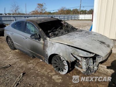 Czwarte zdjęcie samochodu z boku: 2020 HYUNDAI SONATA SEL PLUS VIN:5NPEJ4J28LH013175 - miniatura