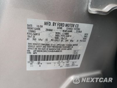 Zdjęcie 15 z 15 samochodu: 2010 FORD EDGE LIMITED VIN:2FMDK3KCXABA48833 - miniatura