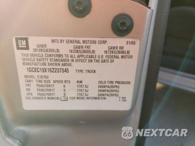 Zdjęcie 12 z 12 samochodu: 2006 CHEVROLET SILVERADO C1500 VIN:1GCEC19X16Z237345 - miniatura
