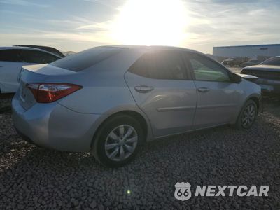 Trzecie zdjęcie samochodu z tyłu: 2016 TOYOTA COROLLA L VIN:2T1BURHE0GC727432 - miniatura