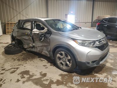 Czwarte zdjęcie samochodu z boku: 2019 HONDA CR-V EX VIN:5J6RW1H53KA041306 - miniatura