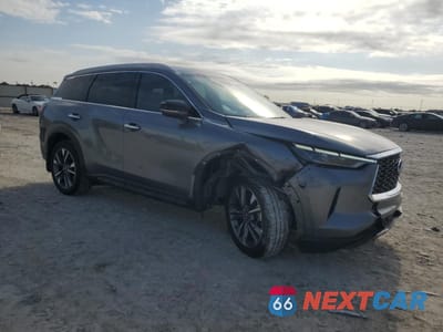 Czwarte zdjęcie samochodu z boku: 2024 INFINITI QX60 LUXE VIN:5N1DL1FR6RC356061 - miniatura
