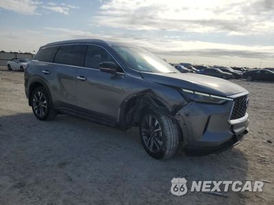 Czwarte zdjęcie samochodu z boku: 2024 INFINITI QX60 LUXE VIN:5N1DL1FR6RC356061 - miniatura