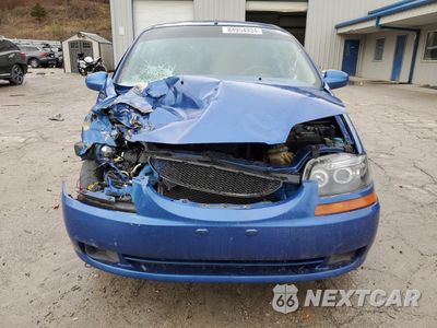 Piąte zdjęcie samochodu w środku: 2007 CHEVROLET AVEO BASE VIN:KL1TD66667B768314 - miniatura